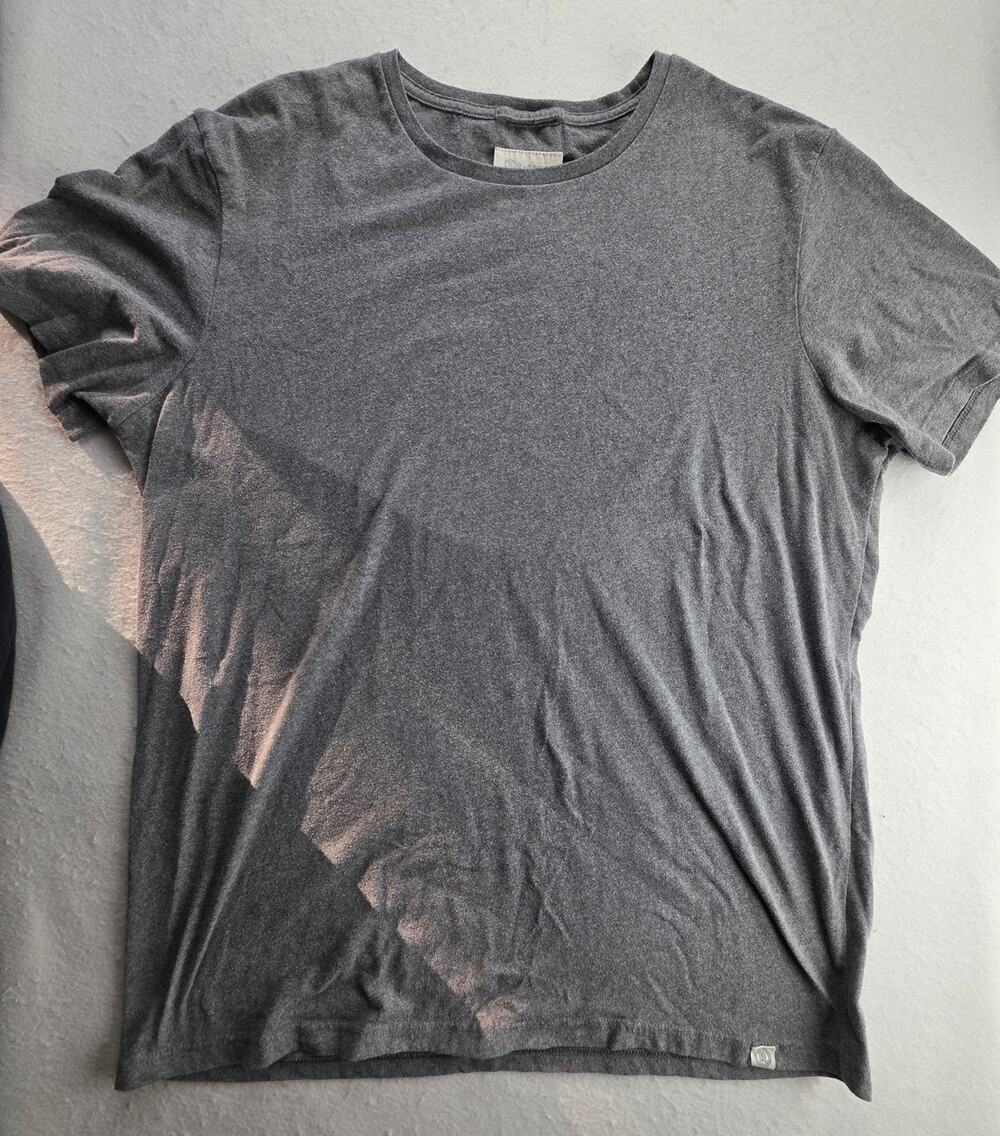 Marine Layer Respun Gray Short Sleeve Tee Size Large